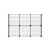 i.Pet 20-Panel Foldable Pet Playpen Enclosure - Durable Steel, Safe Round Edges, Secure Lock, Easy Setup & Transport