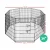 i.Pet 36" 8 Panel Dog Playpen - Durable Steel Pet Fence, Foldable Exercise Cage with Secure Locks for Indoor/Outdoor Use