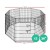 i.Pet 2x36" 8 Panel Dog Playpen - Durable Steel Pet Fence, Foldable Exercise Cage with Secure Locks, Indoor/Outdoor Use