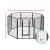 i.Pet 40" 8 Panel Dog Playpen – Durable Steel, Powder-Coated, Foldable Pet Exercise Cage with Secure Lock System