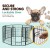 i.Pet 40" 8 Panel Dog Playpen – Durable Steel, Powder-Coated, Foldable Pet Exercise Cage with Secure Lock System