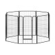 i.Pet 48" Dog Playpen 8 Panel Foldable Pet Enclosure Cage Kennel Puppy Fence Indoor Outdoor Secure Play Area