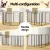i.Pet 48" Dog Playpen 8 Panel Foldable Pet Enclosure Cage Kennel Puppy Fence Indoor Outdoor Secure Play Area