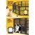 i.Pet Dog Playpen Enclosure - 8 Panel Durable PP Plastic Fence, Foldable Design, Various Shapes, Easy Setup & Storage