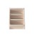i.Pet Foldable Dog Ramp Steps for Bed, Sofa, Car - Stable, Slip-Resistant, Lightweight PP Plastic, 62x40x49cm, Beige