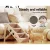 i.Pet Foldable Dog Ramp Steps for Bed, Sofa, Car - Stable, Slip-Resistant, Lightweight PP Plastic, 62x40x49cm, Beige