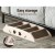 i.Pet Foldable Dog Ramp Steps for Bed, Sofa, Car - Stable, Slip-Resistant, Lightweight PP Plastic, 62x40x49cm, Beige
