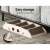 i.Pet Foldable Dog Ramp Steps for Bed, Sofa, Car - Stable, Slip-Resistant, Lightweight PP Plastic, 62x40x49cm, Beige
