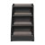i.Pet Foldable Dog Ramp Steps - Portable, Non-Slip, Durable PP Plastic for Bed, Sofa, Car | Black | 62x40x49.5cm