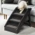 i.Pet Foldable Dog Ramp Steps - Portable, Non-Slip, Durable PP Plastic for Bed, Sofa, Car | Black | 62x40x49.5cm