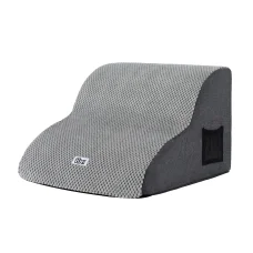 i.Pet 2-Step Dog Ramp for Small Dogs | High-Density Foam, Non-Slip Suede, 40x40x27cm | Easy Clean & Storage Bag