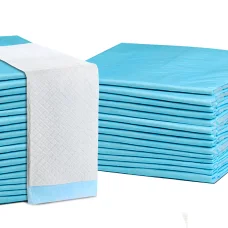 i.Pet 200pcs Puppy Training Pads 60x60cm - Super Absorbent, Leakproof, Antibacterial, Odour Neutralizing, Blue