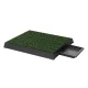 i.Pet Training Tray: Large Dog Potty with Grass Mat, Odourless, Non-Toxic, Easy Clean, 64x52cm, Indoor/Outdoor Use