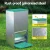 Giantz Automatic Chicken Feeder 30L Galvanised Steel, Treadle Self-Opening, Rust Resistant, Mess-Free, Easy Assembly