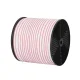 Giantz 400M Electric Fence Polytape Wire, 40mm Wide, 13 Stainless Steel Strands, UV-Resistant, Red White