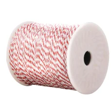 Giantz 500M Electric Fence Polywire with 9-Strand Stainless Steel & UV-Stabilised 12mm Red/White Polytape & Insulators