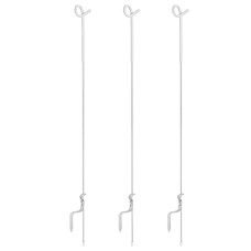 Giantz 20x Electric Fence Pigtail Posts - Durable Steel, 104CM, Anti-Rust, PP Insulated, Easy Install, 1-Year Warranty