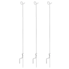 Giantz 20x Electric Fence Pigtail Posts - Durable Steel, 104CM, Anti-Rust, PP Insulated, Easy Install, 1-Year Warranty