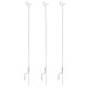 Giantz 20x Electric Fence Pigtail Posts - Durable Steel, 104CM, Anti-Rust, PP Insulated, Easy Install, 1-Year Warranty