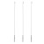 Giantz 20x Electric Fence Pigtail Posts - Durable Steel, 104CM, Anti-Rust, PP Insulated, Easy Install, 1-Year Warranty