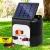 Giantz 8KM Solar Fence Energiser 0.3J Electric Charger, Waterproof, Monocrystalline Panel, 15-20 Days Charge