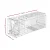 Giantz Gardeon 94x34cm Humane Animal Trap Cage, Galvanised Iron, Collapsible, Spring Door, Safe Pest Removal