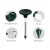 Gardeon Solar LED Snake Repeller 8X - Weatherproof, Sonic Pulse, Rechargeable Battery, Safe & Chemical-Free Protection