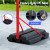 Everfit 1.6M Adjustable Kids Basketball Hoop - Durable Steel Frame, HDPE Backboard, Portable & Easy Setup for All Ages