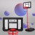 Everfit 1.6M Adjustable Kids Basketball Hoop - Durable Steel Frame, HDPE Backboard, Portable & Easy Setup for All Ages