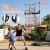 Everfit Portable Pool Basketball Hoop System, Adjustable 1.05M-2.1M, Steel Frame, Wheels, Weather-Resistant Net