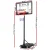 Everfit 2.1M Adjustable Basketball Hoop Stand System Portable 32" PVC Backboard Steel Frame for Kids and Youth