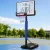 Everfit 3.05M Adjustable Basketball Hoop System with 44" Acrylic Backboard, Steel Rim, and Portable Base - Pro Blue