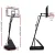 Everfit 3.05M Adjustable Basketball Hoop Stand System, 48" Sturdy PC Backboard, Portable, Self-Return, Dunk-Ready
