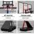 Everfit 3.05M Adjustable Basketball Hoop Stand System, 48" Sturdy PC Backboard, Portable, Self-Return, Dunk-Ready