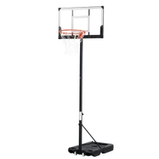 Everfit 3.05M Portable Basketball Hoop Stand System, Height Adjustable, Steel Frame, Weatherproof Backboard, Wheels