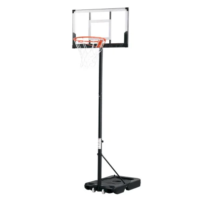 Everfit 3.05M Portable Basketball Hoop Stand System, Height Adjustable, Steel Frame, Weatherproof Backboard, Wheels