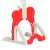 Keezi Kids Adjustable 5-in-1 Sports Centre: Basketball Hoop, Soccer, Golf, Ring Toss, Music Box, Ages 3-7