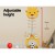 Keezi Kids Adjustable 5-in-1 Sports Centre - Basketball Hoop, Soccer, Golf & More, Non-Toxic, Ages 3-7, Yellow