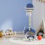 Keezi Kids Adjustable 6-in-1 Sports Centre - Basketball, Soccer, Golf & More, Non-Toxic PP, Ages 3-7, Blue