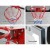 Everfit 23" Mini Basketball Hoop Backboard for Door Wall Mount, Shatterproof PET, Steel Rim, Kids, Black, Set with Ball