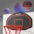Everfit 38" Basketball Hoop Backboard for Door or Wall, Shatterproof HDPE, Steel Rim, Waterproof Net, Kids Sports