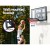Everfit 45" Wall Mounted Basketball Hoop System, Shatterproof Backboard, Steel Ring, Weatherproof Net, 110x75cm
