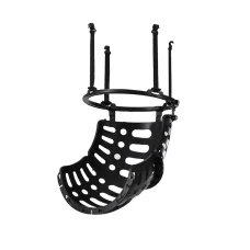 Everfit Basketball Hoop Rebounder with 360° Ball Return System - Durable Plastic, Fits 38cm & 45cm Rims, Easy Assembly