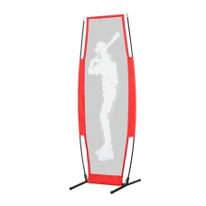 Everfit Portable Baseball Pitching Kit with Steel Frame, Reversible Net, Easy Set-Up, Waterproof Carry Bag - All Ages