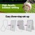 Everfit 2 in 1 Baseball Pitching Net Rebound Target Kit, 90x90x140cm, Steel Frame, Portable Training Aid for All Ages