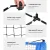 Everfit 3m Portable Badminton Tennis Volleyball Net Kit - Adjustable Height, Durable Steel Frame, PE Mesh, Easy Setup
