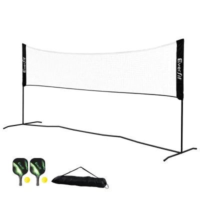 Everfit 3.6M Portable Sports Net Adjustable Height for Badminton, Tennis, Volleyball, Pickleball with Carry Bag