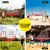 Everfit 8ft Portable Volleyball Net Training Set, Adjustable Height, Fibreglass Poles, PVC Ball & Carry Bag, Quick Setup