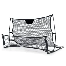 Everfit 2.1m Portable Soccer Rebounder Net - Durable Steel Frame, High-Density PE Mesh, Easy Setup, Includes Carry Bag