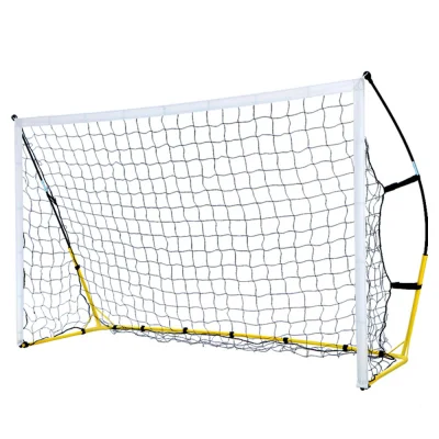 Everfit 3.6m Portable Soccer Goal Net - Durable Steel Frame, Quick Setup, Lightweight, with Carry Bag, 4 Ground Stakes
